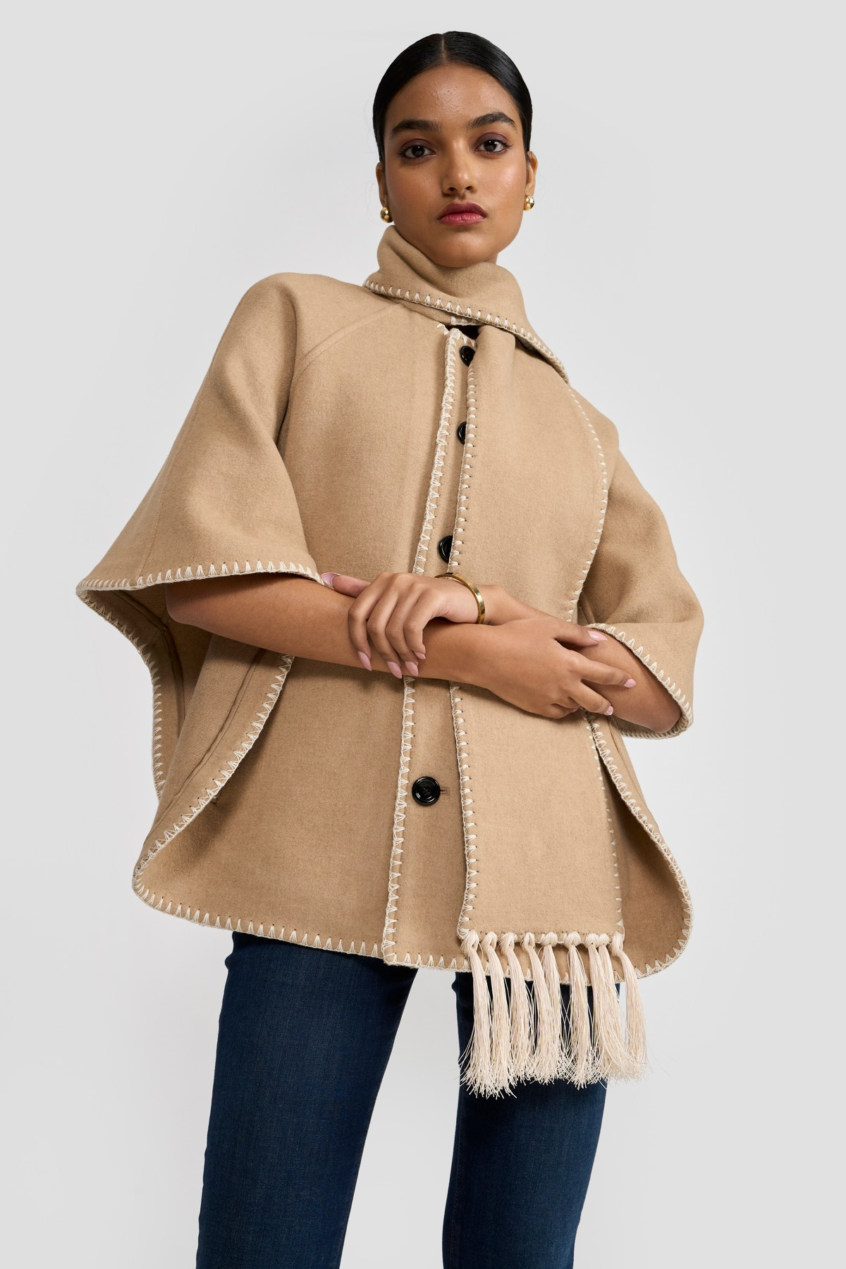 Camel Betty Women Cape