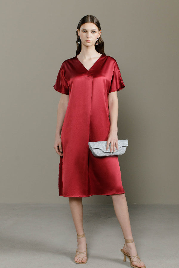 MADELINE REET RED WOMEN'S DRESS