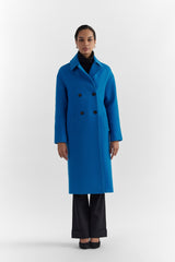 JOLENE ALPINE BLUE WOMEN'S LONG COAT