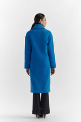 JOLENE ALPINE BLUE WOMEN'S LONG COAT