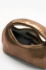 CAMELLIA BRONZE HANDBAG