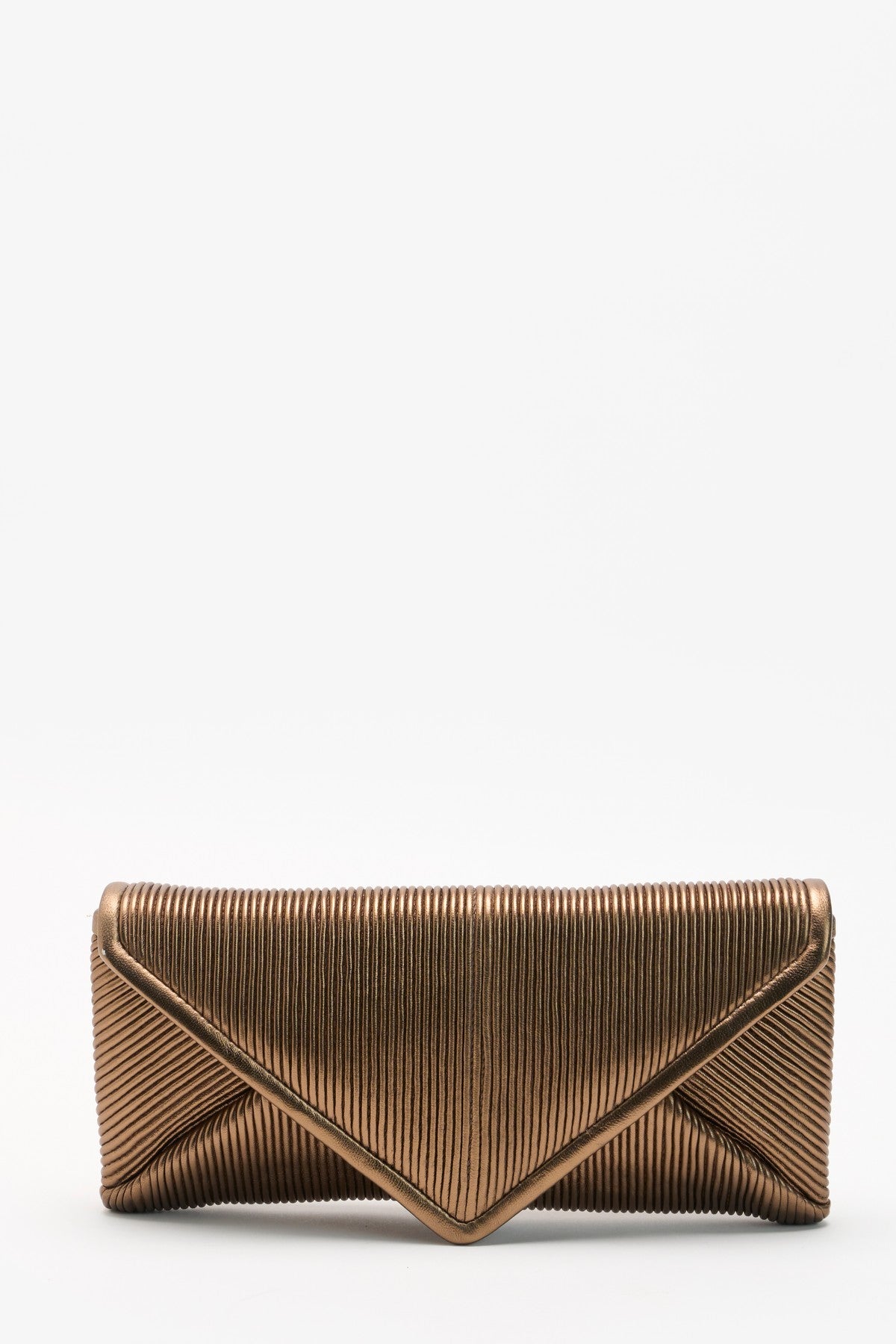 Luxury Wallets for Women - Amaia Bronze Clutch