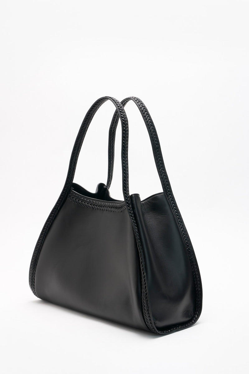 Black Erika Tote Bag