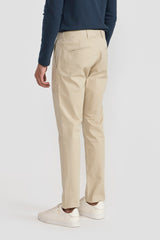 EMMETT BEIGE MEN'S CHINOS