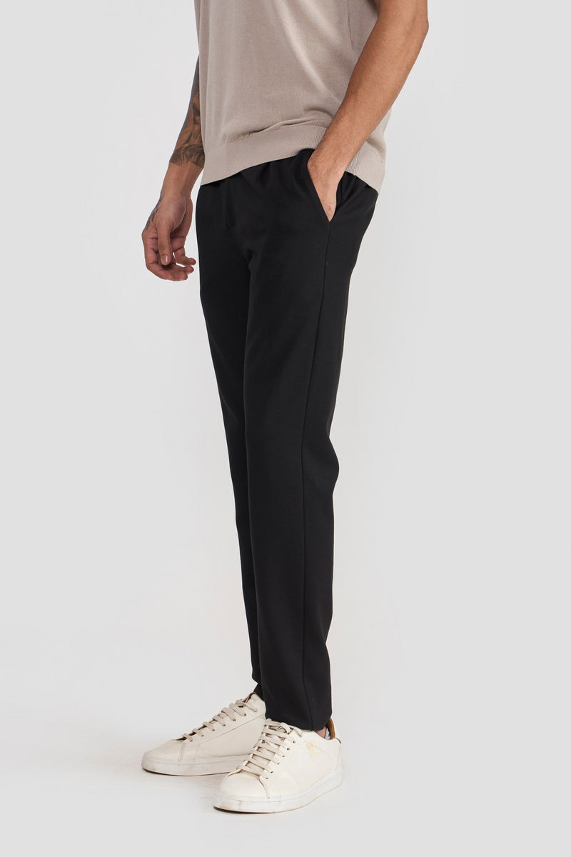 Black Larry Trouser