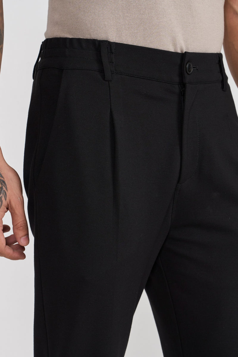 Black Larry Trouser