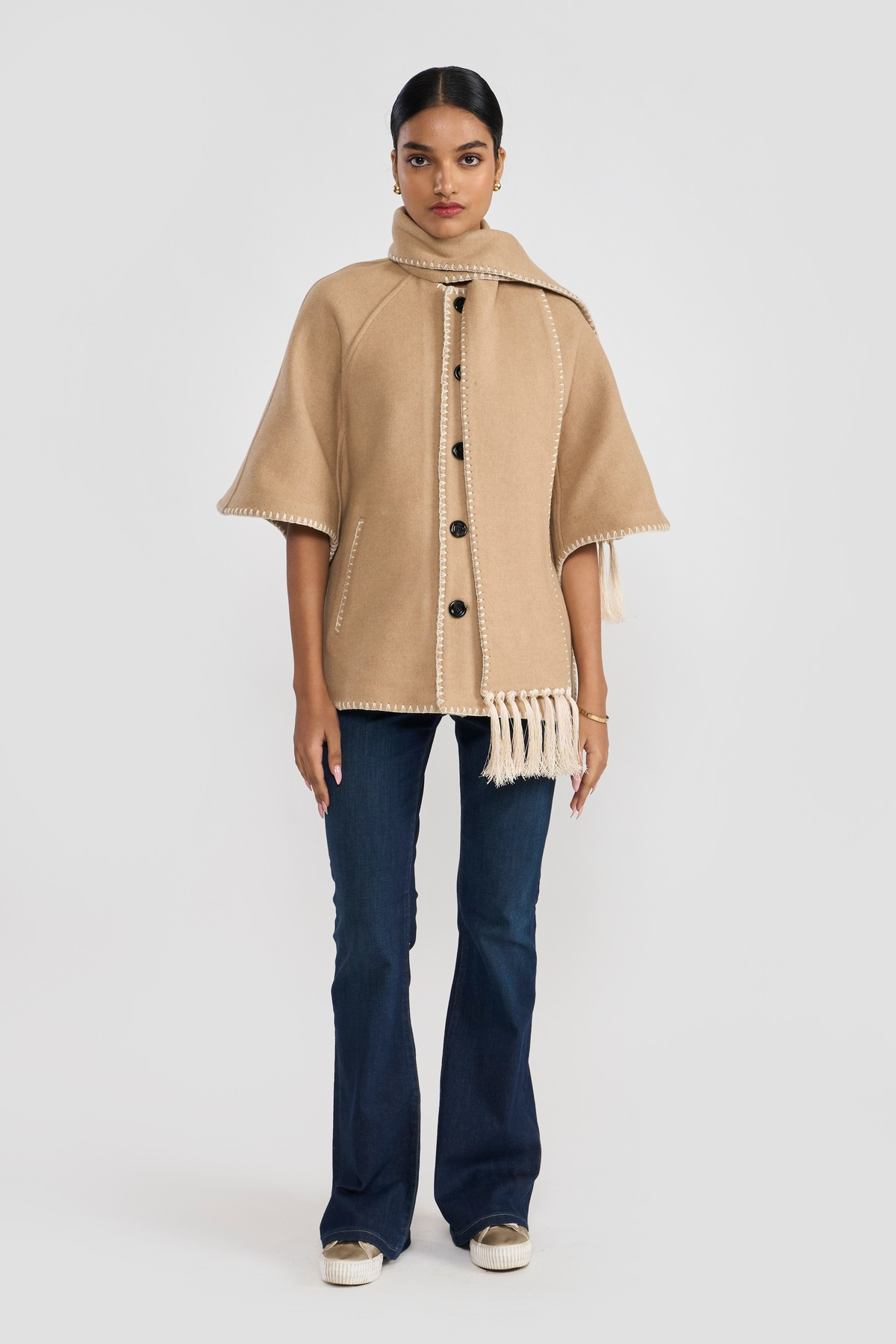 Camel Betty Women Cape