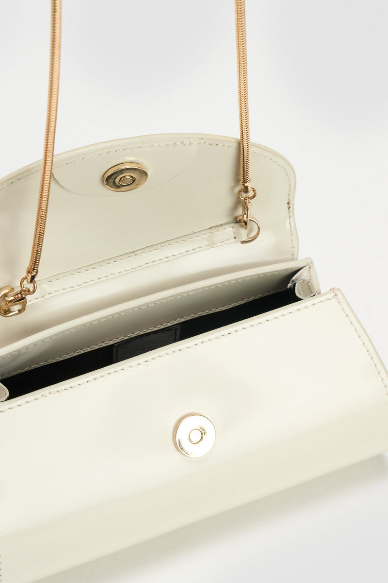 White Darcy Mini Clutch