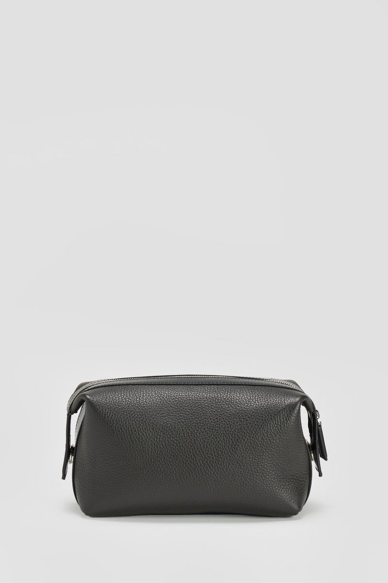 Dark Brown Elian Wash Bag