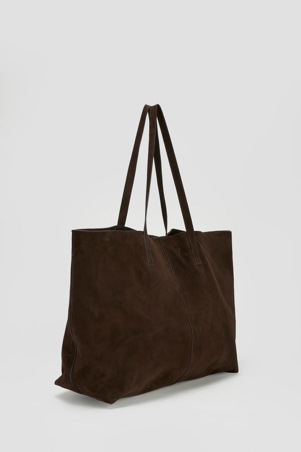 Dark Brown Donna Tote Bag