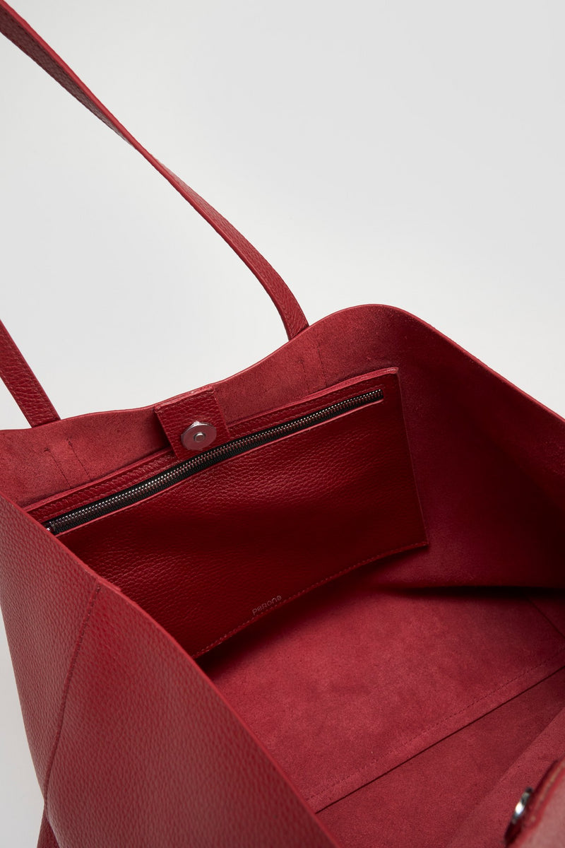 Red Donna Tote Bag