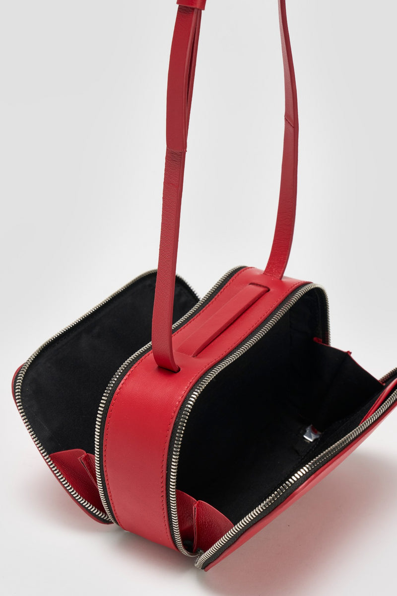 Red Aneira Shoulder Bag