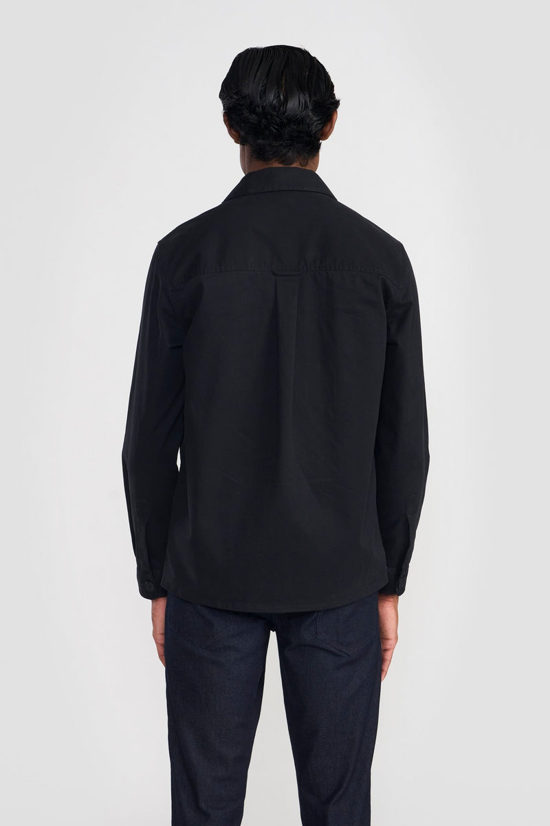 Black Jason Mens over Shirt