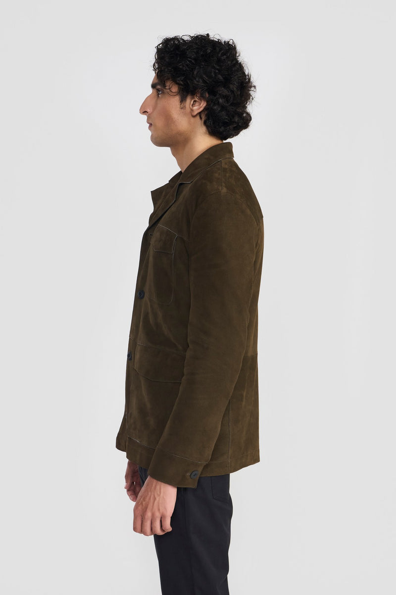 Army Green Troy Mens Jacket