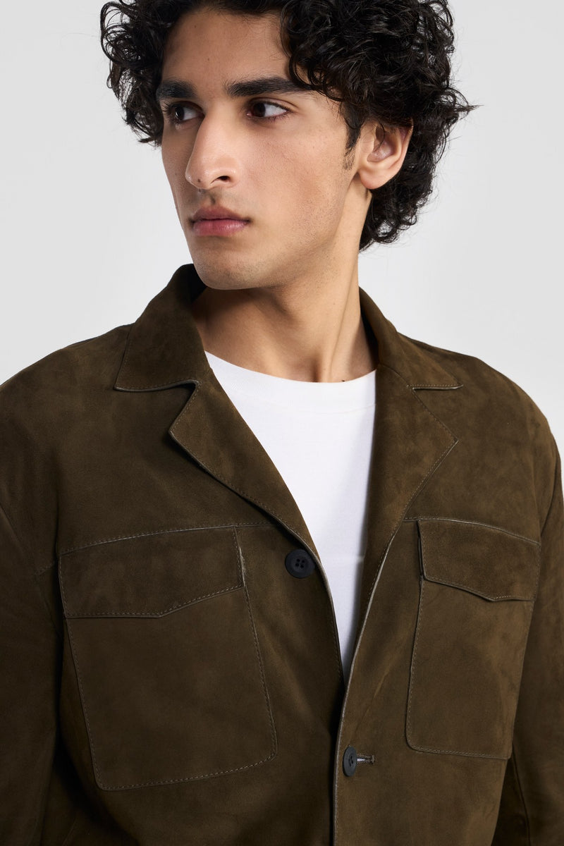 Army Green Troy Mens Jacket