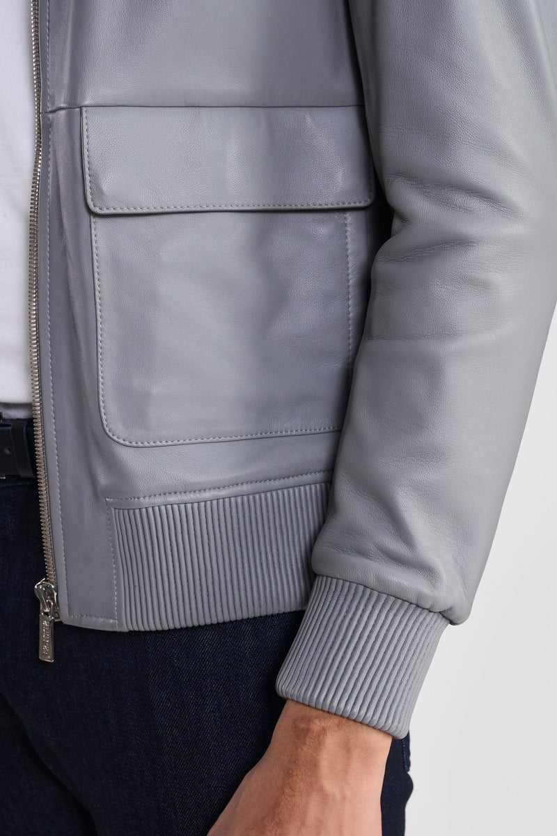 Cement Grey Damien Mens Jacket