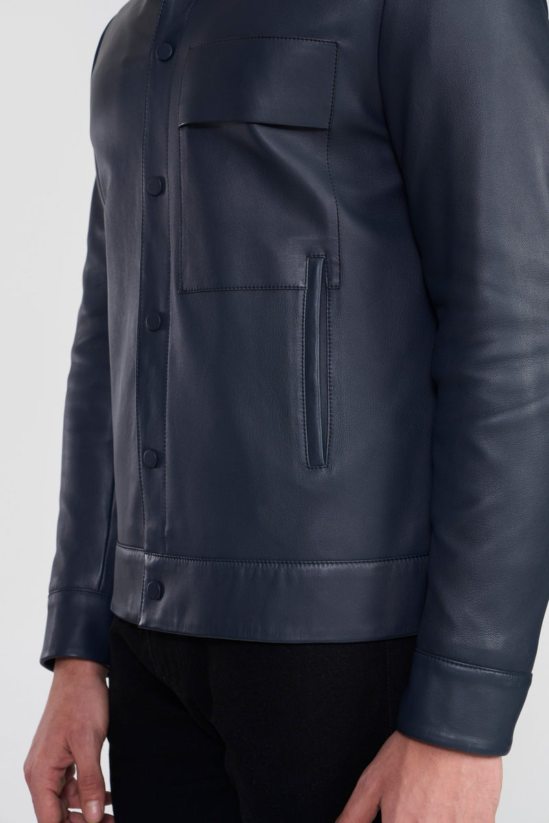 Navy Augustus Mens Jacket
