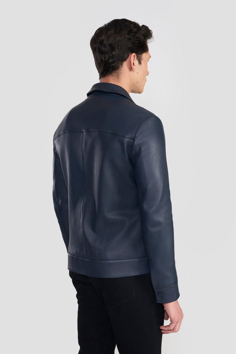 Navy Augustus Mens Jacket