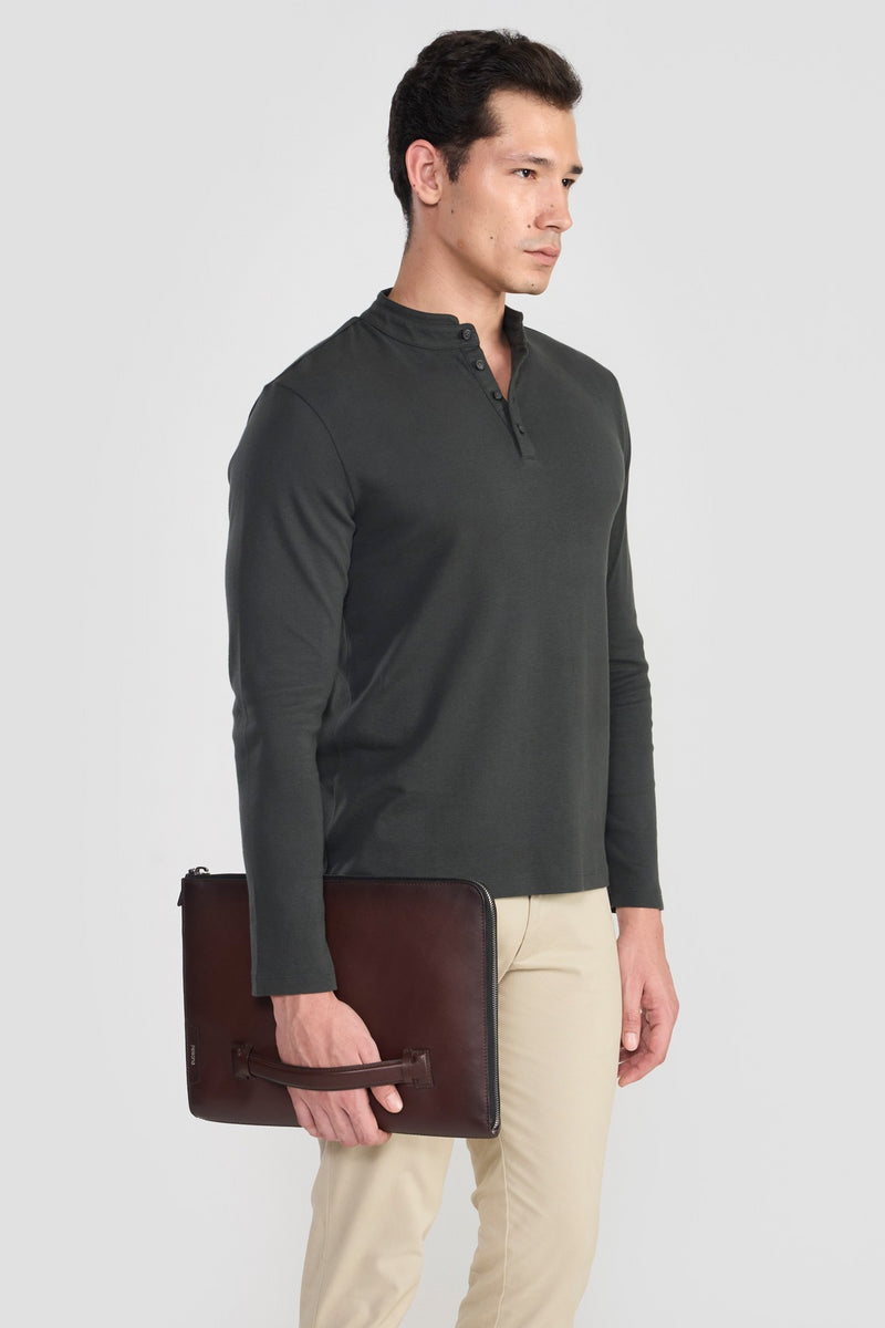 Olive Sawyer Full  Sleeves Round Neck T Shirt
