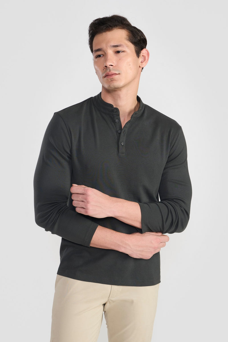 Olive Sawyer Full  Sleeves Round Neck T Shirt