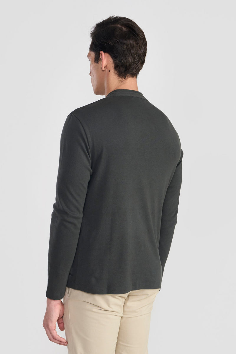 Olive Sawyer Full  Sleeves Round Neck T Shirt