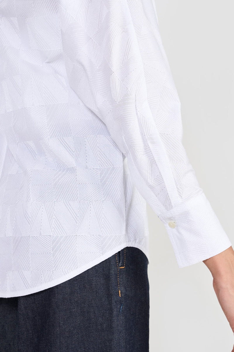 White Alaina Women Shirt