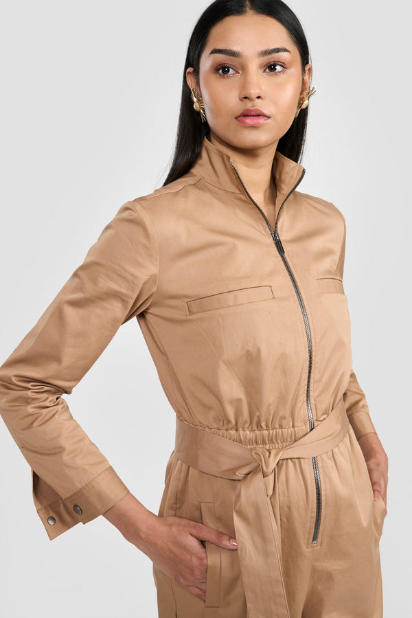 Camel Natalia Women's Jumpsuit