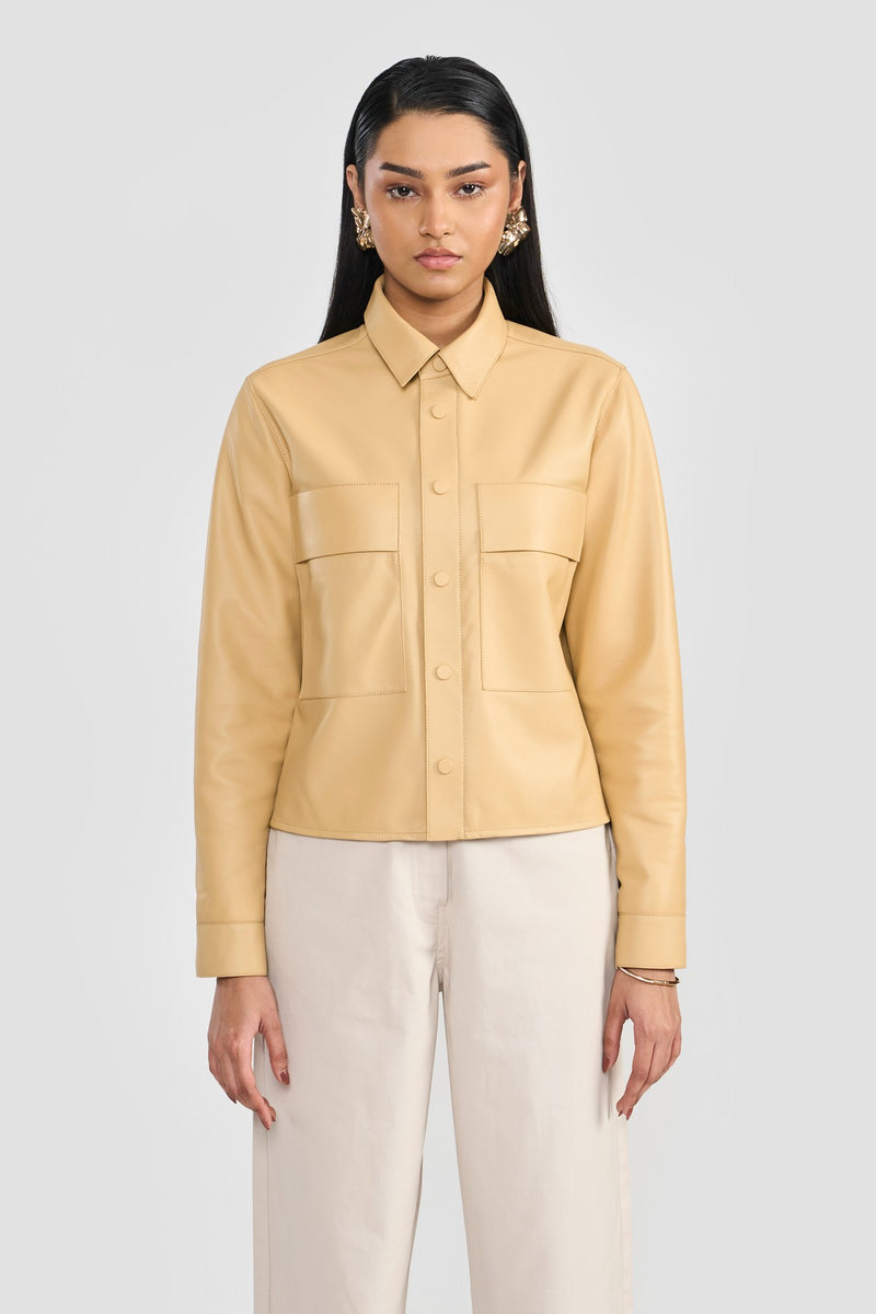 Chloe Yellow Azalia Women's Jacket