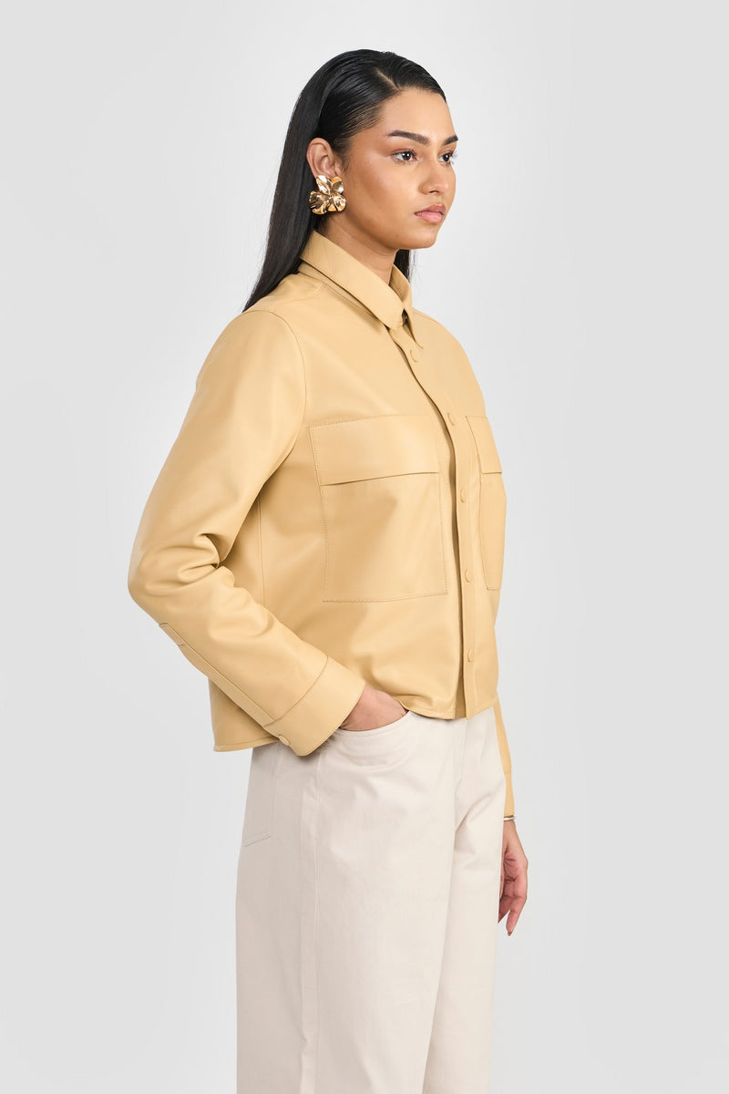 Chloe Yellow Azalia Women's Jacket