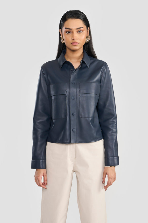 Navy Azalia Women's Jacket