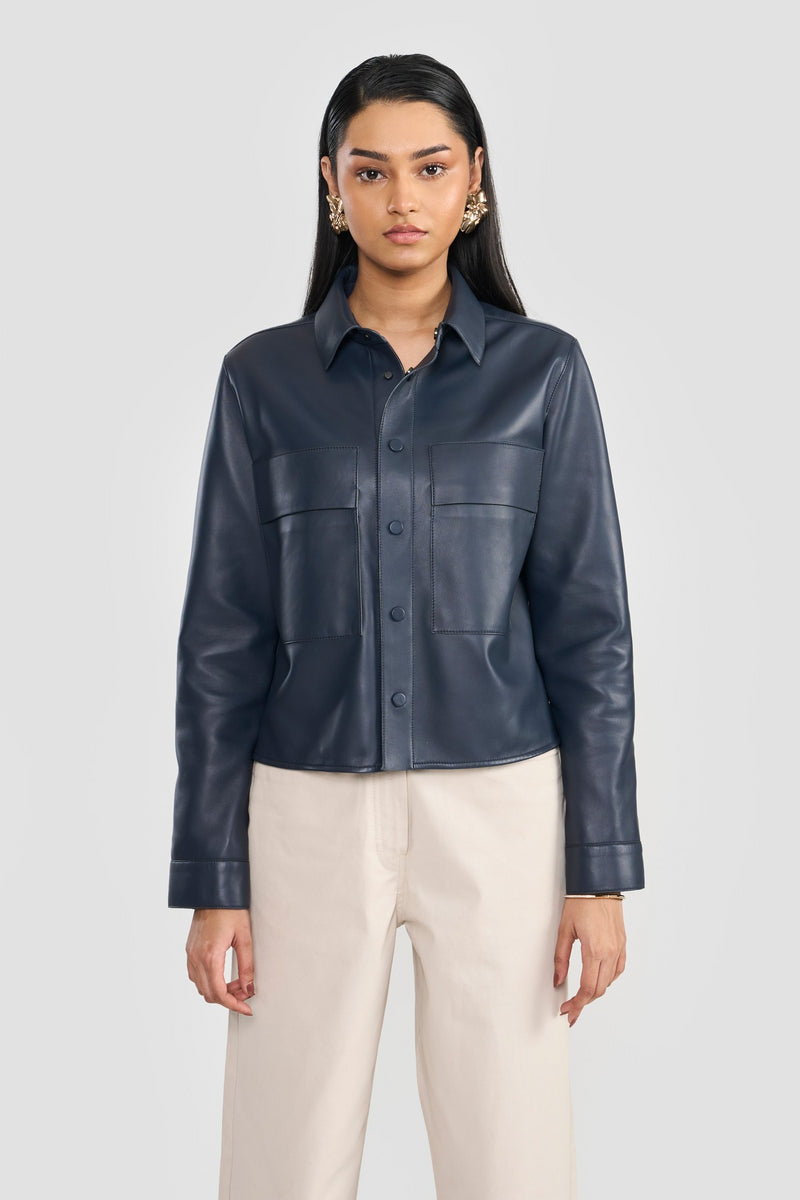 Navy Azalia Women's Jacket