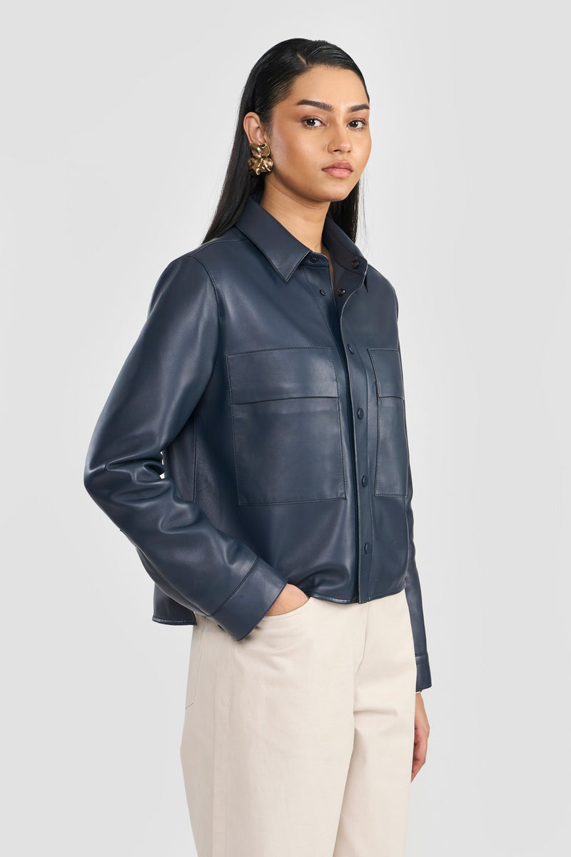 Navy Azalia Women's Jacket