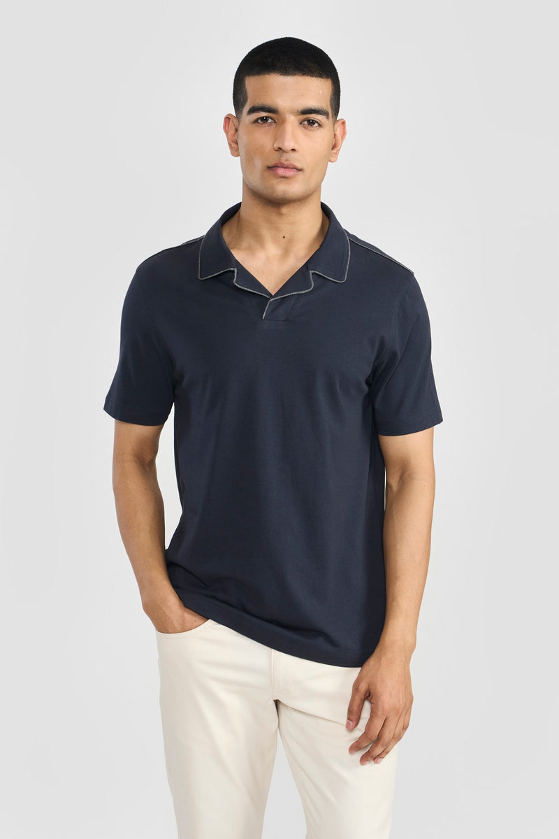 Navy Alex Men T Shirt