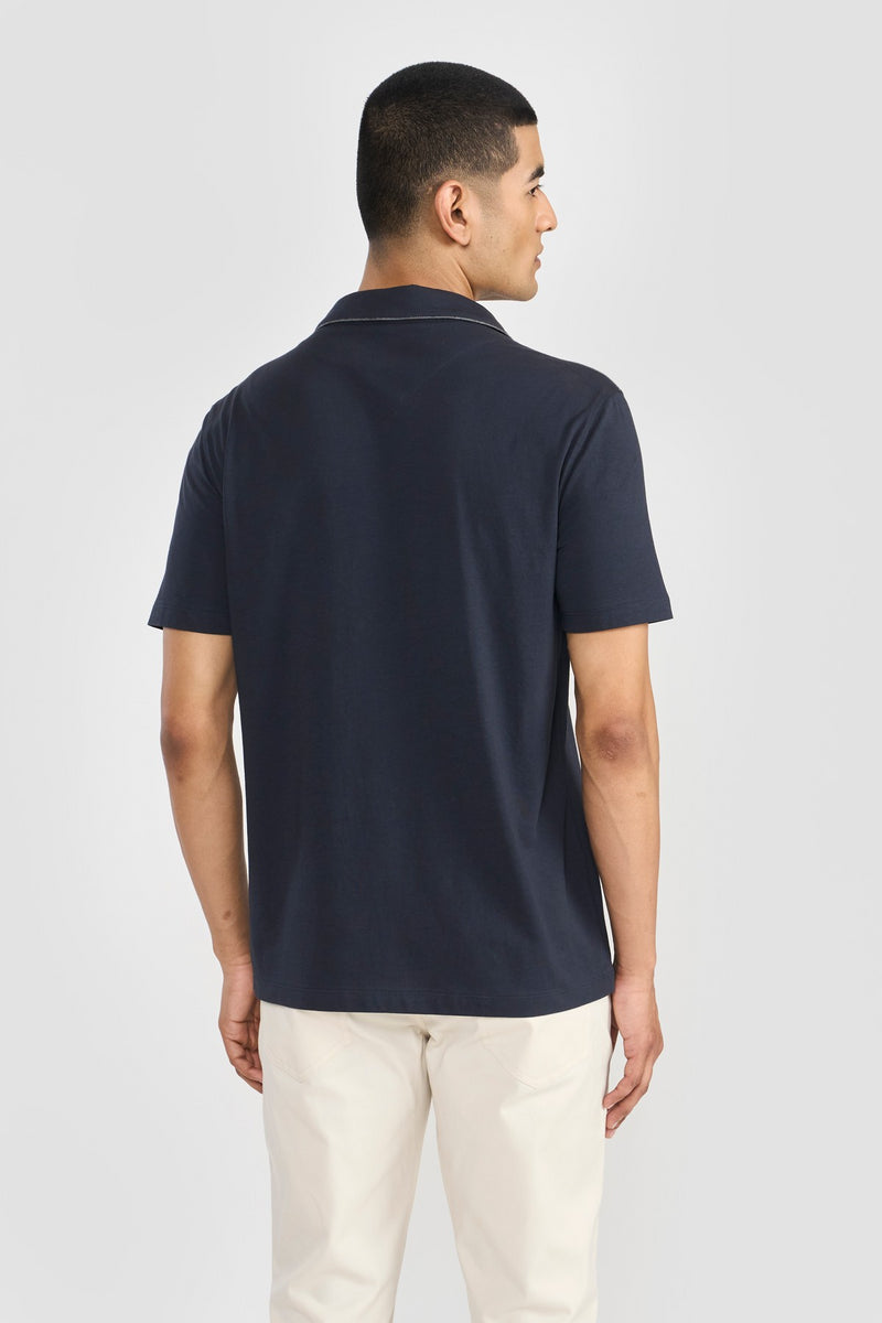 Navy Alex Men T Shirt
