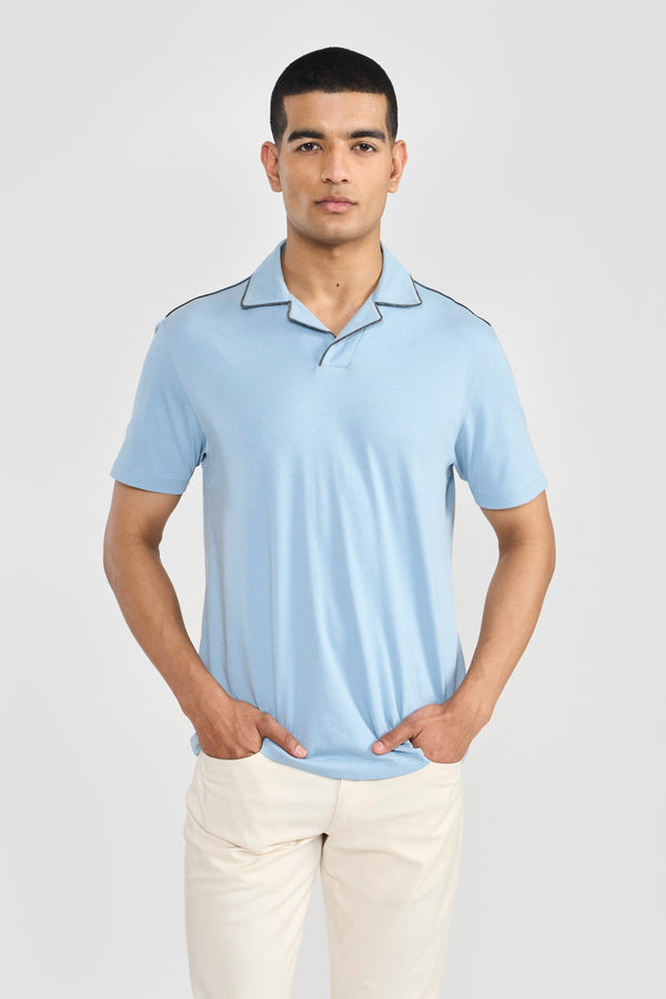 Ice Blue Alex Men T Shirt