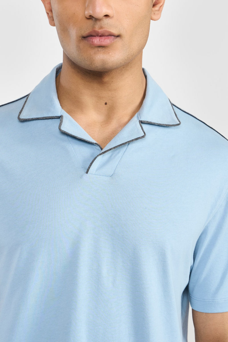 Ice Blue Alex Men T Shirt