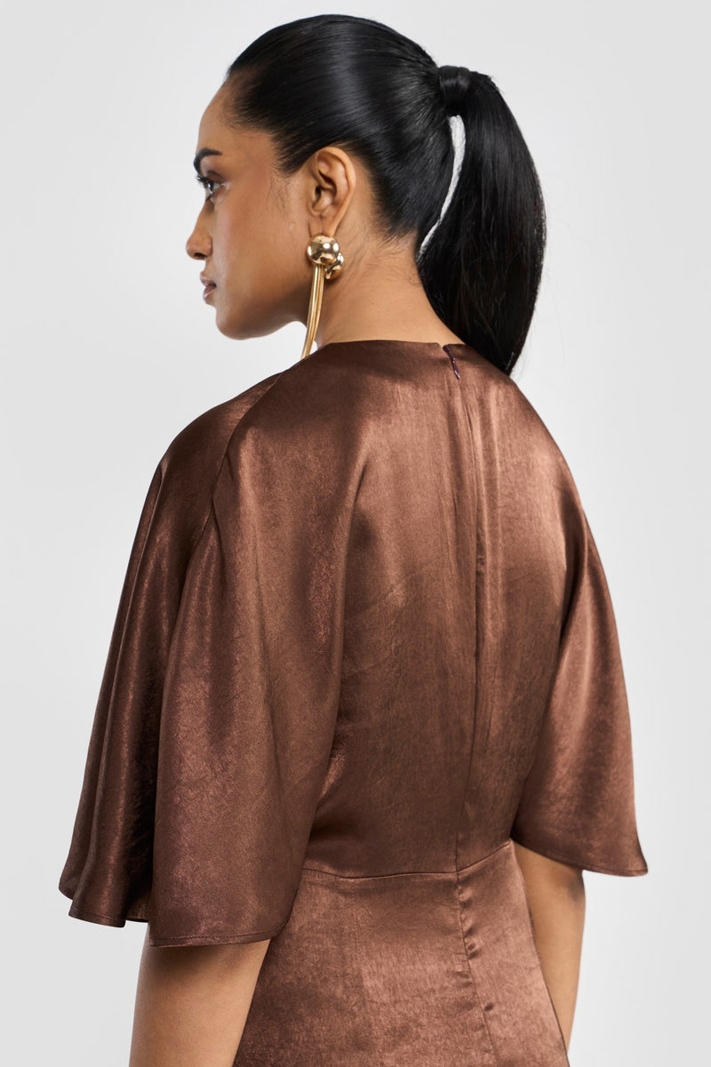 Brown Giana Women Dress