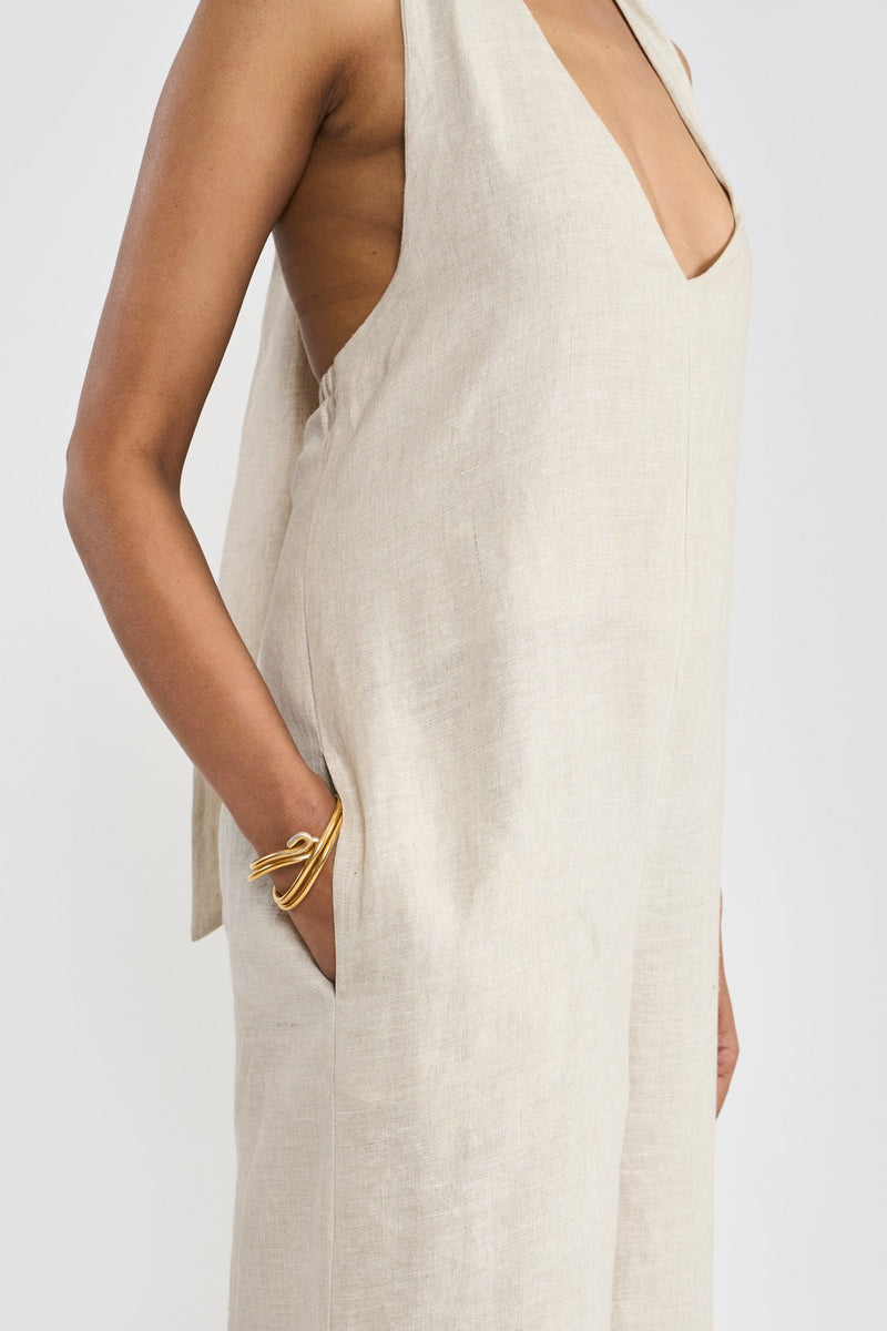 Beige Leilani Women's Jumpsuit
