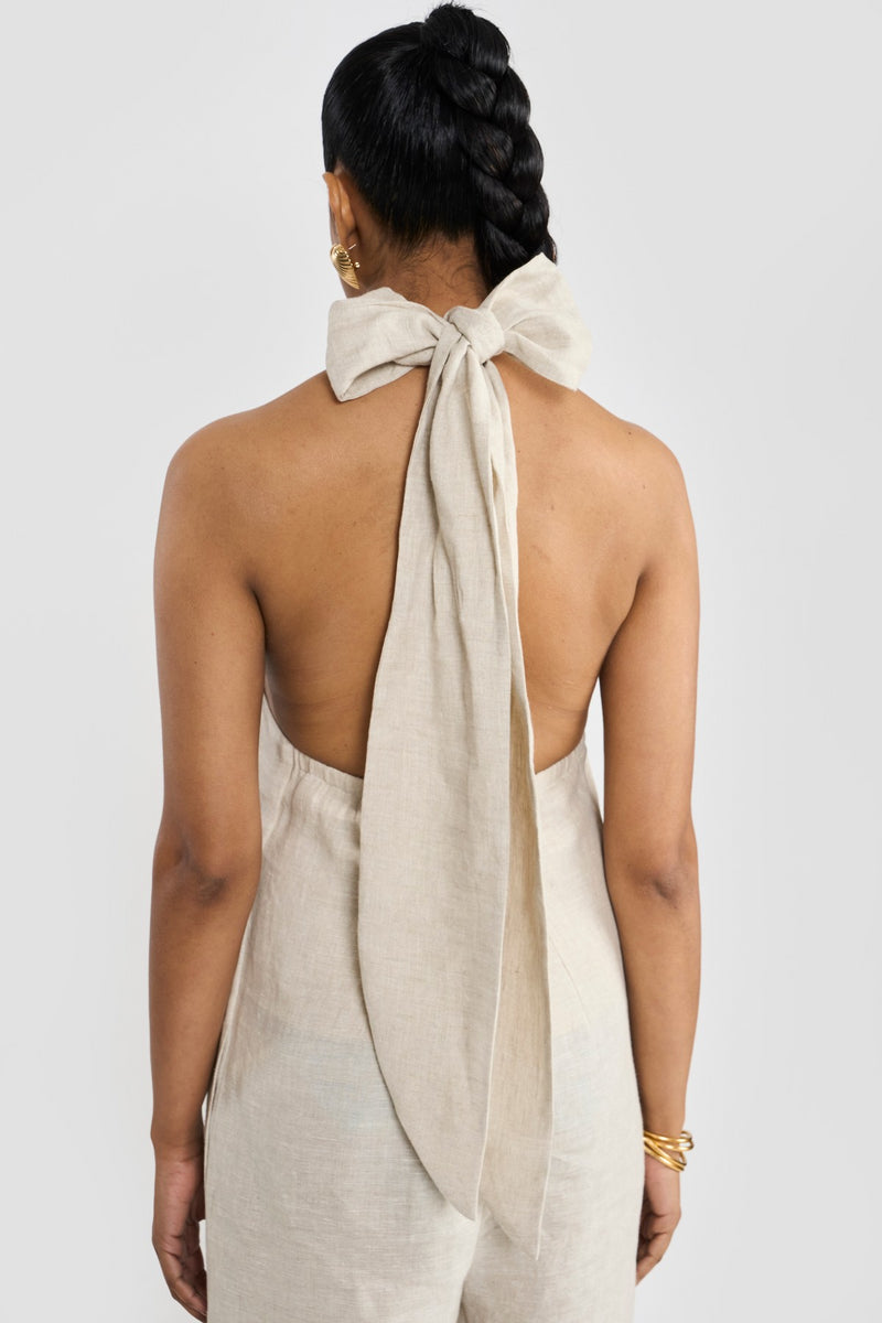Beige Leilani Women's Jumpsuit