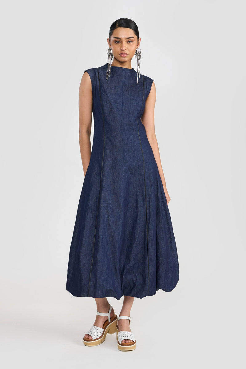 Navy Sylive Women's Dress