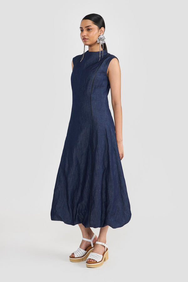 Navy Sylive Women's Dress