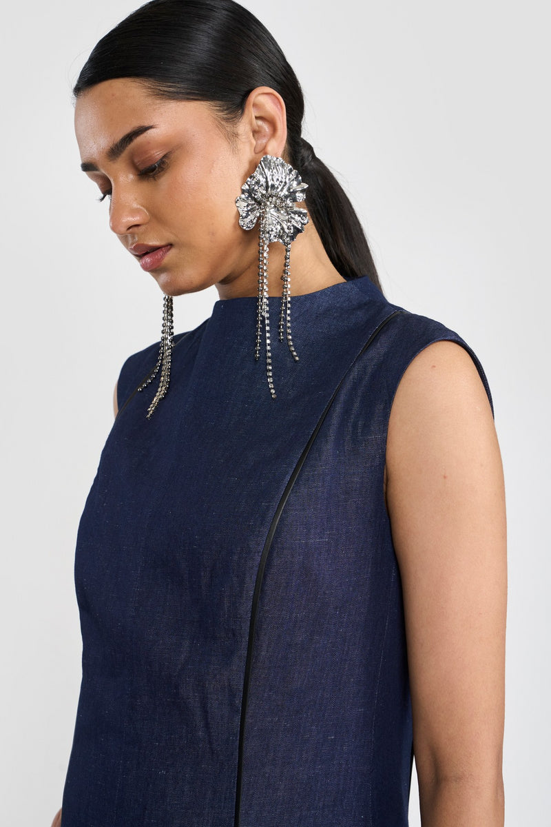Navy Sylive Women's Dress