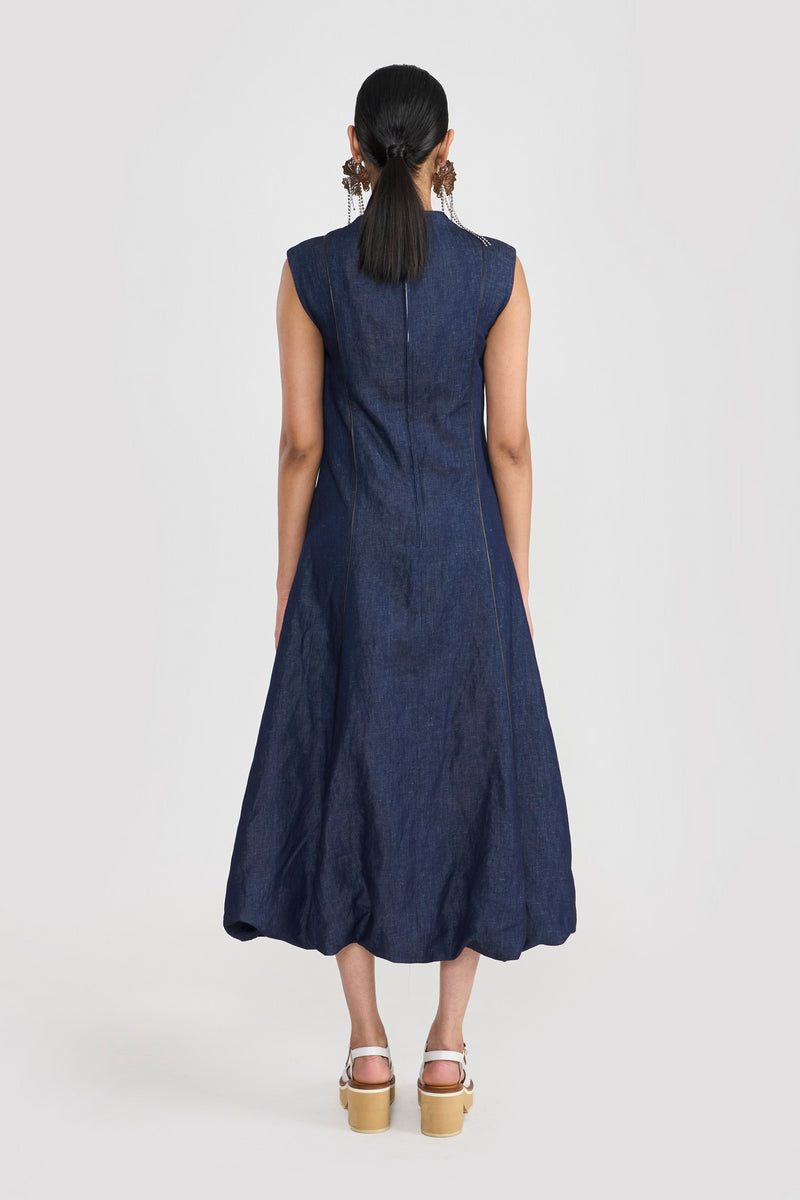 Navy Sylive Women's Dress