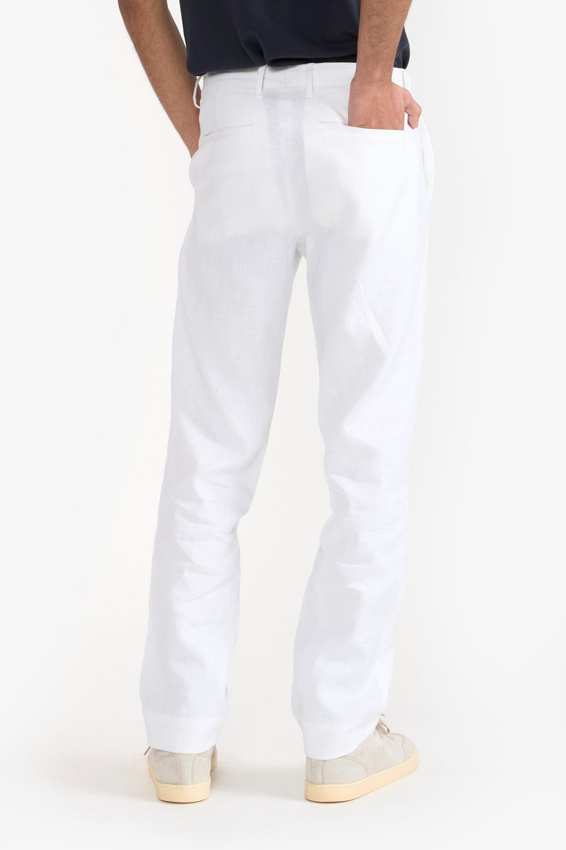 White Paul Pant Men's Bottom