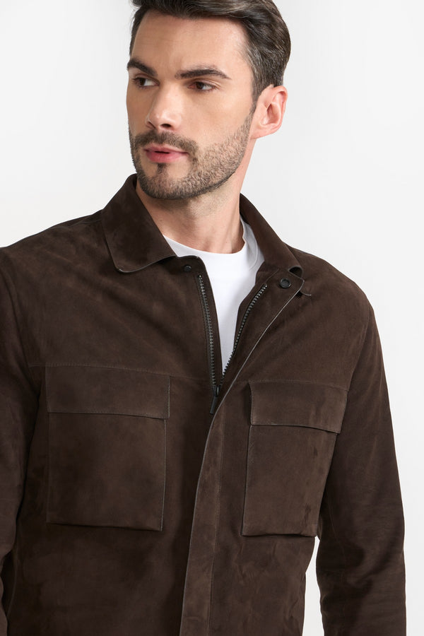 Brown Travis Leather Jacket