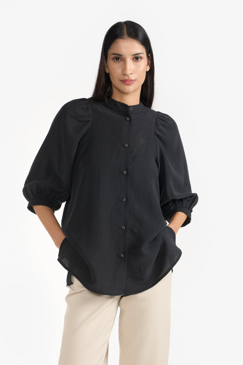 Black Veronica Women Top