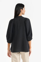 VERONICA BLACK WOMEN'S TOP