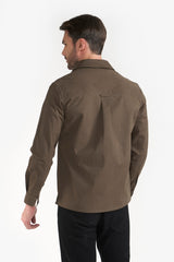 JASON OLIVE MEN'S OVERSHIRT