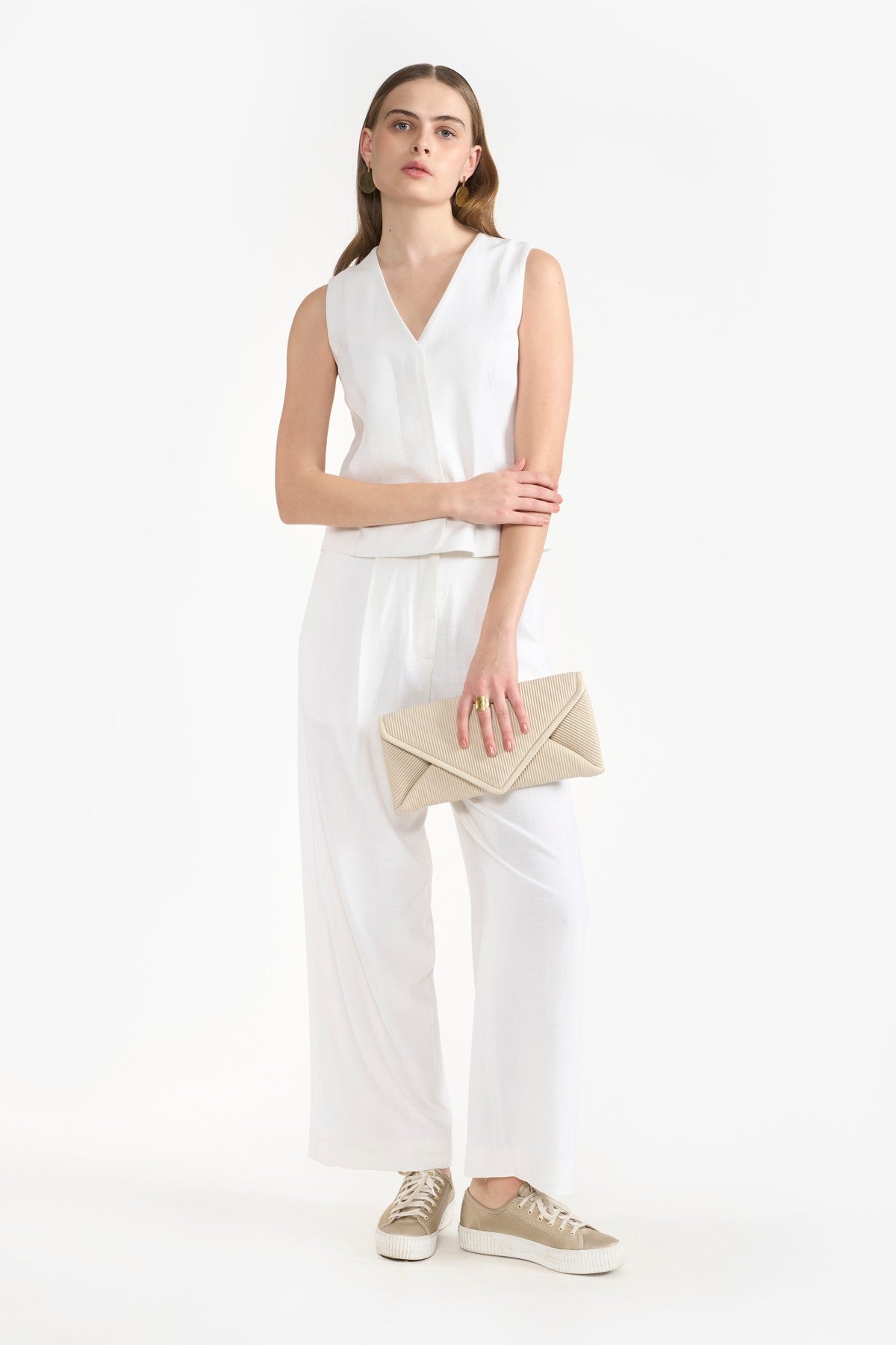 MAIA IVORY WOMEN'S PANTS