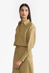 KIMIKO OLIVE WOMEN'S SHIRT